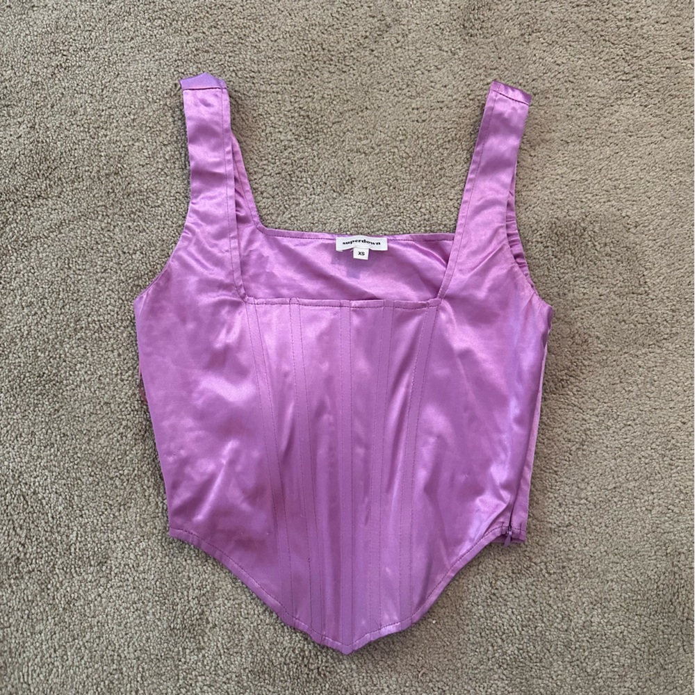 Superdown Corset Top